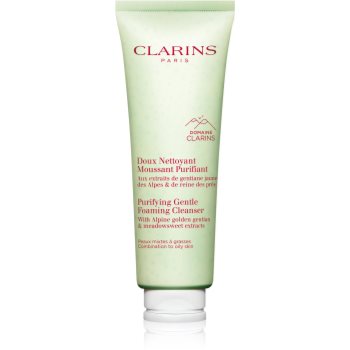 Clarins Cleansing Purifying Gentle Foaming Cleanser spuma de curatat - imagine 2